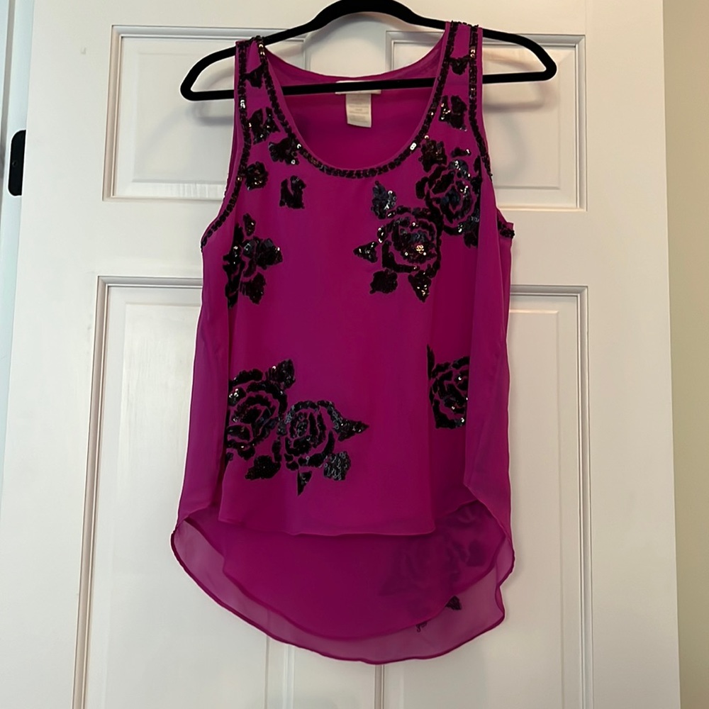 MM couture by miss me tunic tank